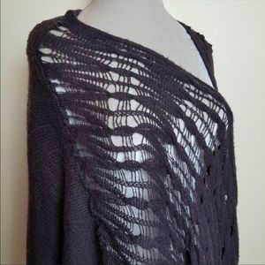 Free People Long Duster Wrap Cardi Shawl XS/S